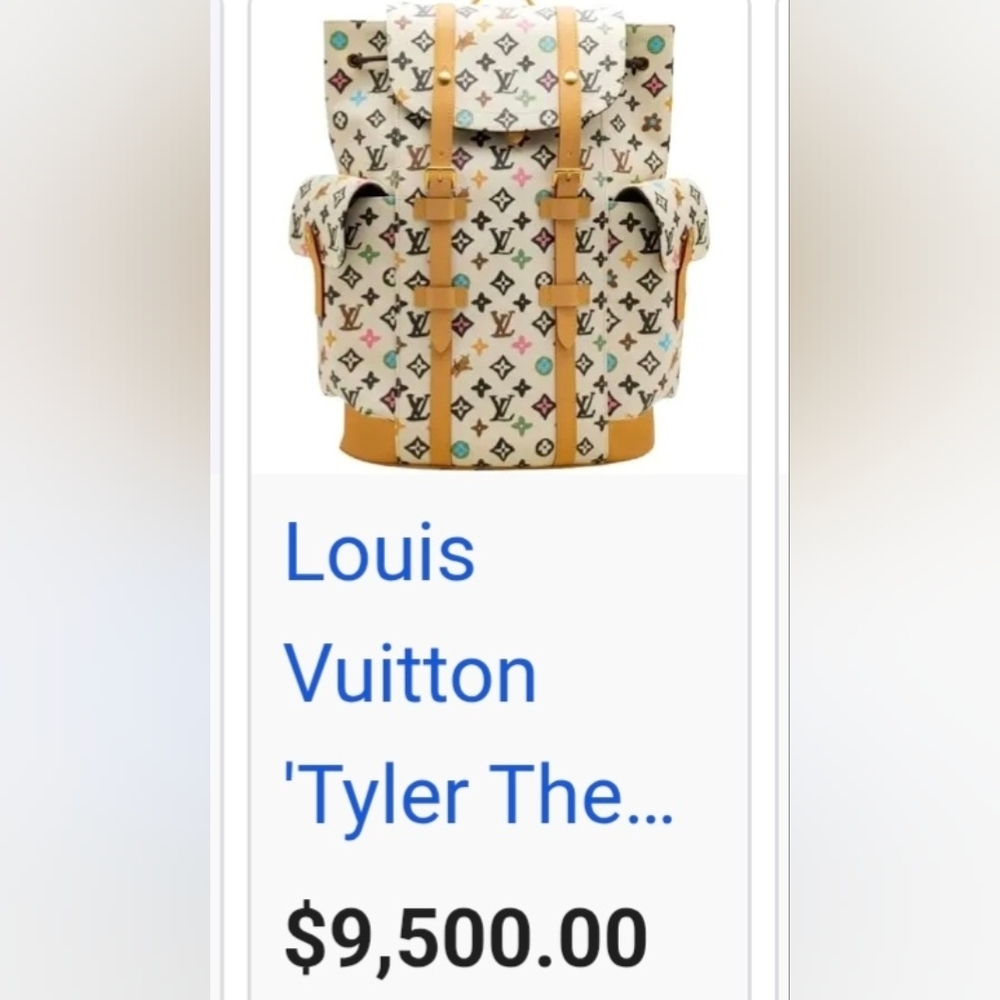 Louis Vuitton X Tyler the Creator 2024 Craggy Vanilla Sac Plat - Picture 16 of 16